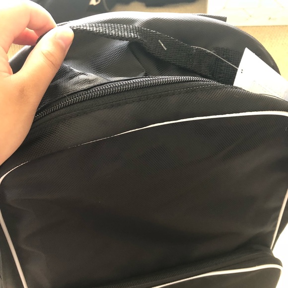 NWT Adidas Original Classic Backpack Black White - Picture 8 of 8